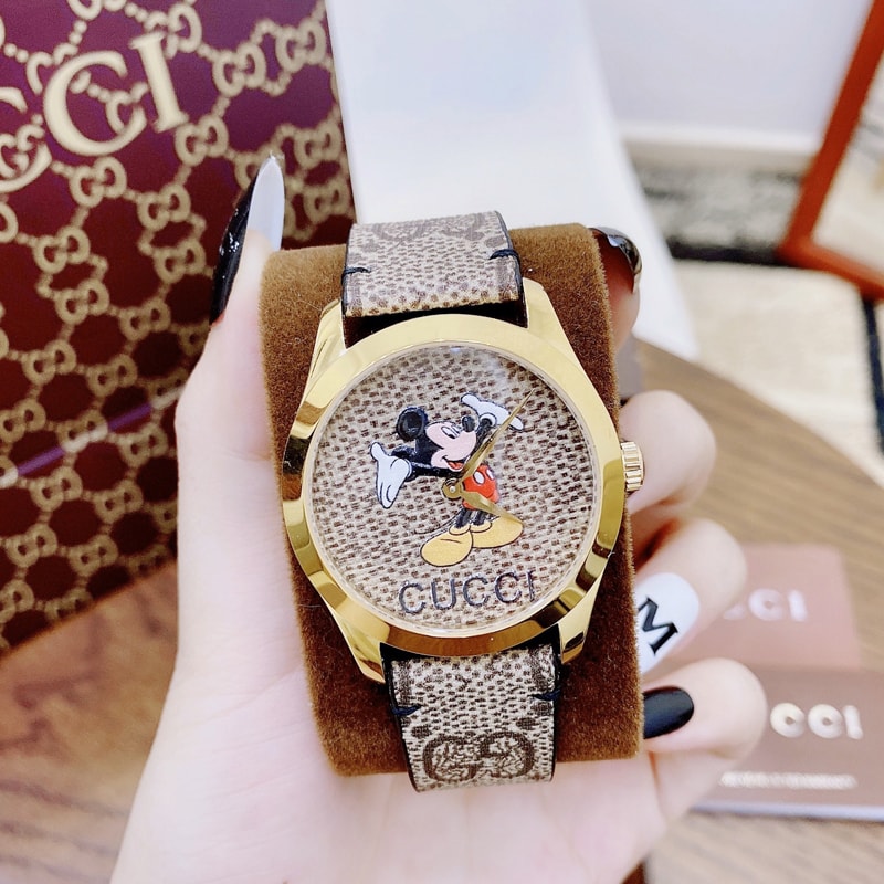 Tổng hợp 6 mẫu đồng hồ Gucci nữ mạ vàng được yêu thích nhiều nhất